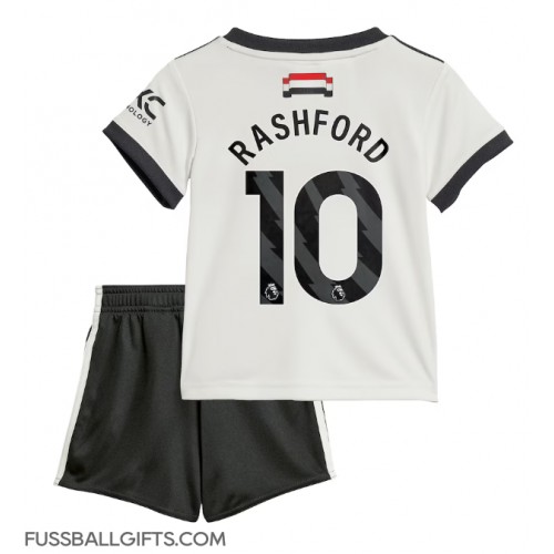 Manchester United Marcus Rashford #10 Fußballbekleidung 3rd trikot Kinder 2024-25 Kurzarm (+ kurze hosen)